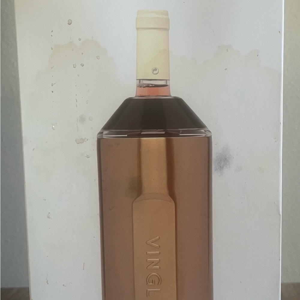 Rose Wine Bottle - Blush Pink
